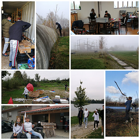 Bildercollage zum Projekt Work and Climb